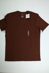 Men’s Arizona Jean Co Pure Brown Short Sleeve V-Neck T-Shirt NEW! NWT