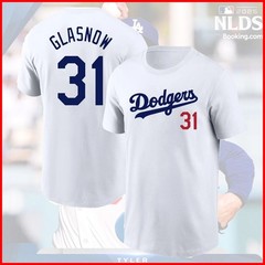 HOT 2025 Tyler Glasnow #31 Los Angeles Dodgers Player Name & Number For Fan