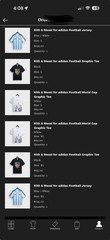 Kith & Messi For Adidas Football Graphic Tee Black XL – IN HAND