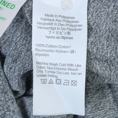J. CREW HEAVY PREMIUM WEIGHT MARLED HEATHER GRAY POCKET TEE T-SHIRT L