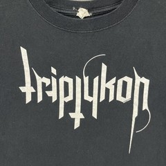 TRIPTYKON T Shirt Mens Medium Black Celtic Frost Swiss Metal Logo Anvil