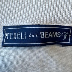 FEDELI BEAMS F Mens Pocket T Shirt White Size 44 Premium Cotton Tee