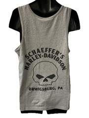 Harley Davidson Men’s Dark Wrench Tank Top Gray 3003039