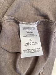 Athletic Works Men’s Taupe Long Sleeve Crew Neck Pocket Tee Size XL New With Tag