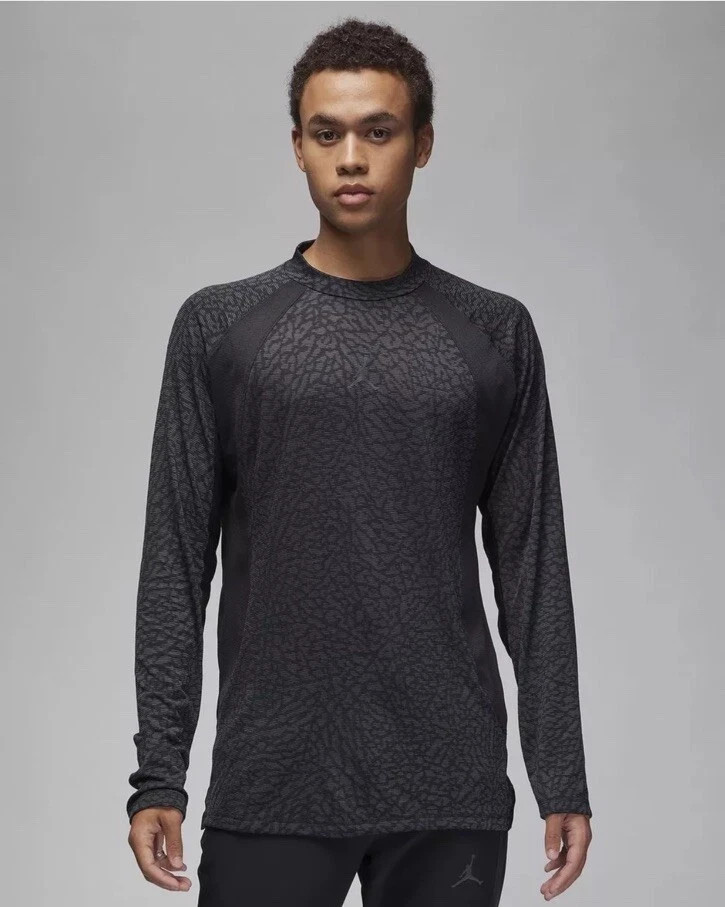 Nike Jordan Dri-FIT ADV Sport Long-Sleeve Top Black Men’s XL-TALL