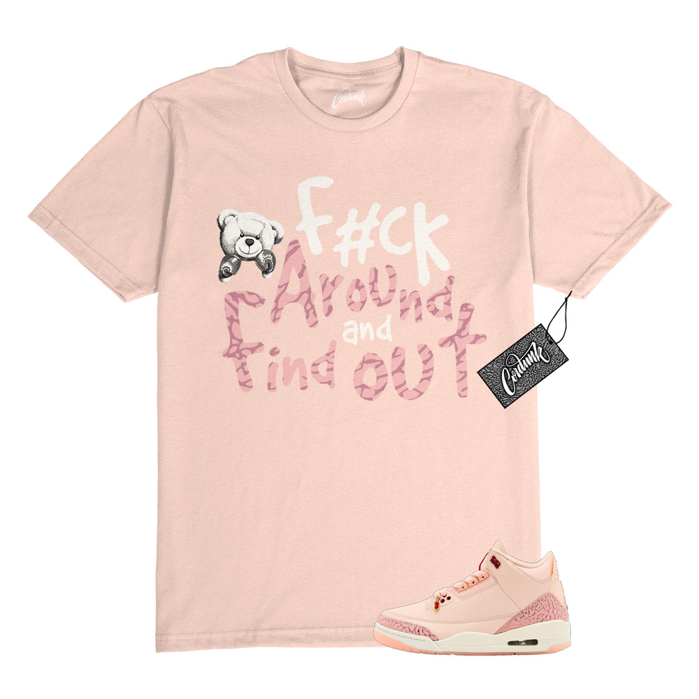 3 Valentine’s Day Treat Yourself Washed Coral Pink Red T Shirt Match FCK