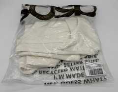 ASOS Design Men’s Waffle Knit Textured Tank Top in Cream Size S NWT