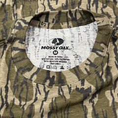 Mossy Oak Men’s LS Moisture Wicking Hunting T-Shirt Bottomland Camo Size 2XL NEW