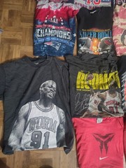 Bundle of 20 Sports Tees Vintage 80s 90s 00s and Modern Mixed Lot Mix Sizes