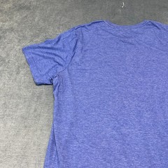 Adidas Aeroready T Shirt Mens XL Purple 3 Stripe Logo Moisture Wicking Athletic