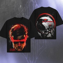 Cyclops Vintage Graphic T-Shirt Scott Summers Mutant Leader Tee