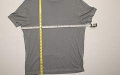 J.Crew Broken-In & Hemp Blend T-Shirt LOT of 2 Mens M Gray Cream Crewneck Tee