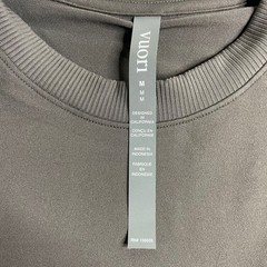 VUORI Short Sleeve Ponto Pocket Tee Men’s Size M Carbon