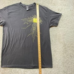 SOLS IMPERIAL Shirt Mens XL Gray Circuit Board Short Sleeve Graphic Tee