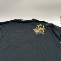 Mecca Men’s T-Shirt Black 2XL Graphic EST 1984 Gold Block Letter Fast Shipping!!