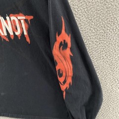 Slipknot Shirt Mens 2XL Black 2021 Tour Long Sleeve Graphic Metal Band Tee