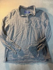 Chubbies The Nutter Long Sleeve Striped Polo Shirt