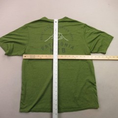 Patagonia Shirt Mens Small Green Short Sleeve Crew Neck Casual Outdoors