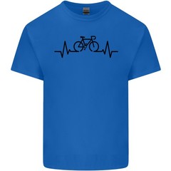 Bicycle Pulse Cycling Cyclist Road Bike Mens Light Cotton T-Shirt
