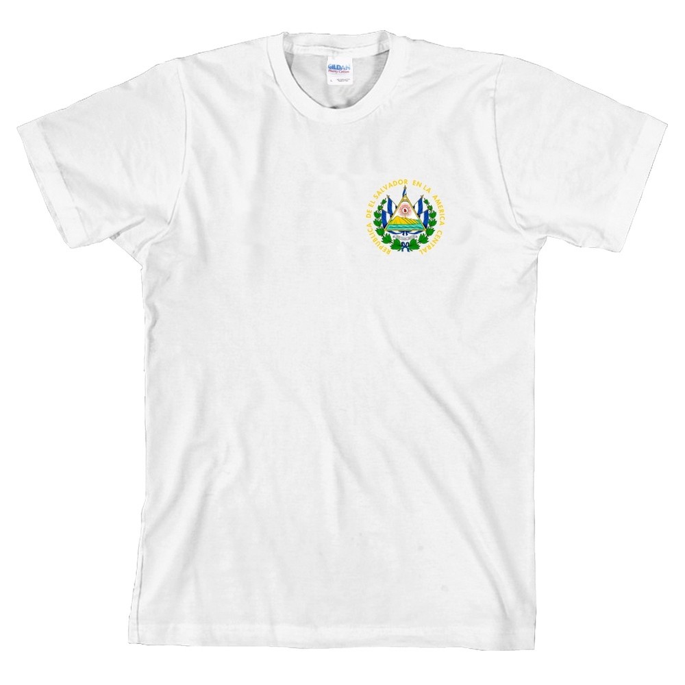 El Salvador Coat of Arms T Shirt Latin America Tee ALL SIZES & NEW