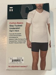 Tommy John Men’s 2-Pack Crew Neck T-Shirts White XL New