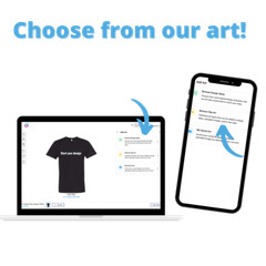 12 pack Personalized Custom Printed T-shirt, FULL Color. (Online Design Studio)