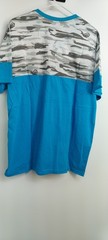 NWT ECKOUNLTD LOGO T- SHIRT ATOMIC BLUE CAMO EO31K806 XL