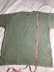 (3 Pieces) Size XL,Comfort Color T Shirt Heavyweight Ring Spun Light Green.