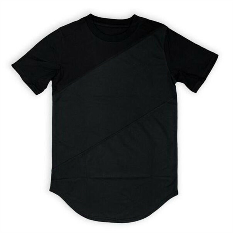 New Men Sport Gym Fitness T Shirt Bodybuilding Muscle Short Sleeved Basic Tee
