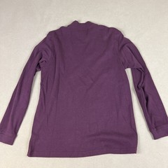 Croft & Borrow Plum Long Sleeve Turtleneck, Heavy, Cotton. Men’s Sz M