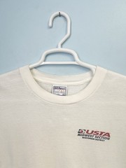 Vintage 90s USTA Midwest Section Wisconsin District Tennis T Shirt Medium