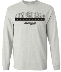 New Orleans Louisiana T-Shirt Long Sleeve Graphic tee