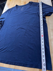 MACK WELDON Blue Pima Cotton Tshirt – Men’s Sz XL