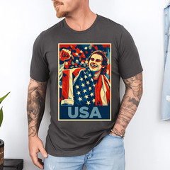 Men’s Hockey USA Golden Goal Jack Hughes Gift Idea Hope Parody T Shirt