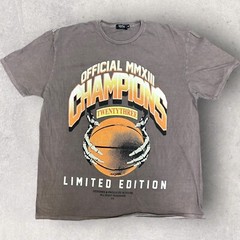 BoohooMan Basketball Champions Brown T- shirt Size 2XL