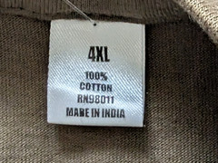 AKOO Men’s 4XL Olive Graphic T-Shirt NWT Big & Tall 100% Cotton Crew Neck Tee