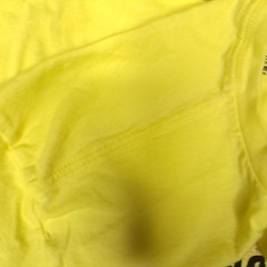 Y2K Volcom Stone Skateboard T-shirt Mens XL Slim Yellow Logo Spellout