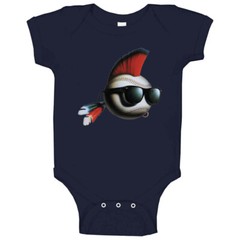 Major League Baseball Movie Retro Baby One Piece