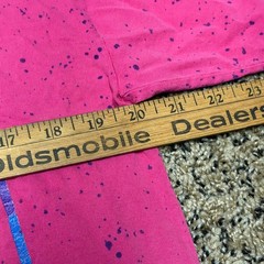 90s Vaporwave Neon Graphic T Shirt Pink Paint Splatter Men’s Large