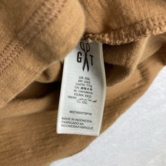 Goodthreads Henley Long Sleeve T-Shirt Mens XXL Thermal Brown Caramel Button Top