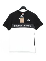 The North Face Men’s T-Shirt S Multi Cotton with Polyester, Elastane Basic