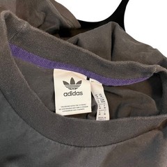Adidas Mens Trefoil Spell Out Black Pink Purple Short Sleeve T Shirt Top Tee M