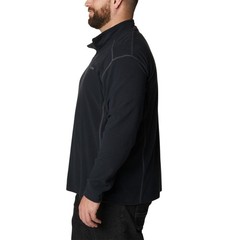 Columbia Mens Klamath Range II Half Zip Fleece Jacket, Black, 3X
