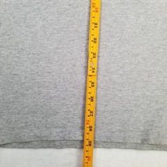 Reebok CCM Hockey Men’s Gray T-Shirt Size Large with Crossed Hockey Sticks Logo