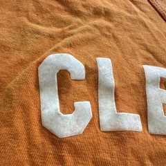 Clemson Tigers Shirt Mens M Russell Athletic Vintage 70s Flocked Letters