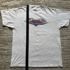 Vintage CDM Dirt Motorsports Tee Men’s XL Racing Dirt Track White 2013 Race Car