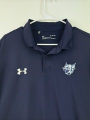 Under Armour x Saint Thomas University STU Bobcats Men’s XL Blue Dry Polo Shirt