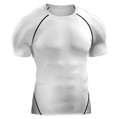 2026 Men’s Compression T-Shirt Quick Dry Athletic Gym Fitness Running Top Gift