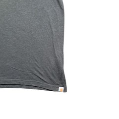 Carhartt T Shirt Large Men’s Grey Cotton Work Wear Graphic Relaxed Fit Paddock