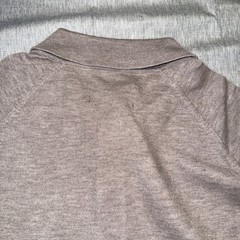 Athletic Fit Knitted Polo Shirt In Neutral-Large -Brand- Tailored Athlete